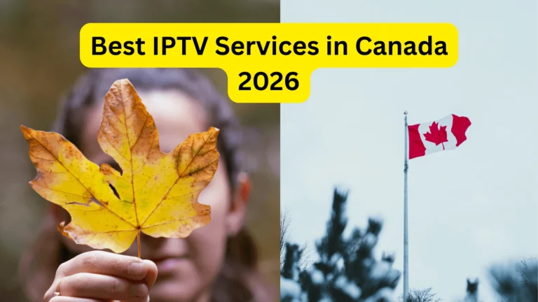 image background for Best IPTV Services in Canada 2026 Guide